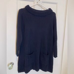 Field Flower Navy Knit Sweater
